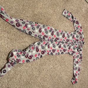 Grown up footie pajamas